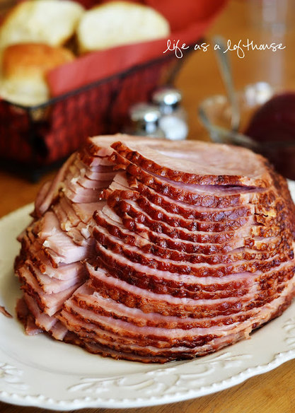 Crockpot Ham- Easter Brunch Ideas from Mohawk Home