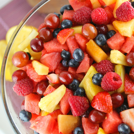 Fruit Salad with a Twist- Easter Brunch Ideas from Mohawk Home