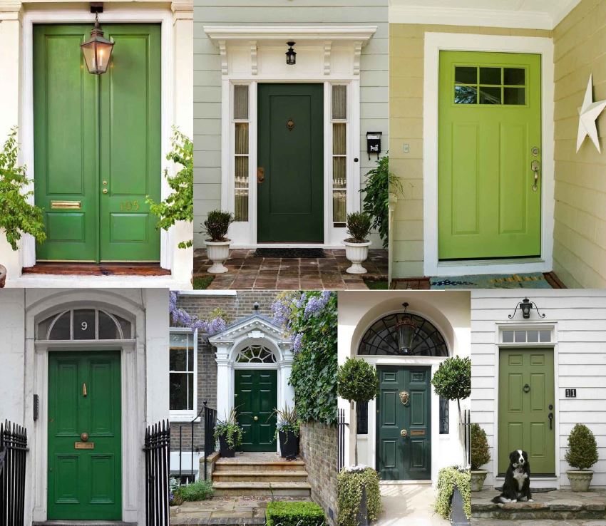 Greenery- Front Door Paint Color- Mohawk Home