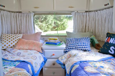 Camper Makeover- Escape- Vacation Home Decor