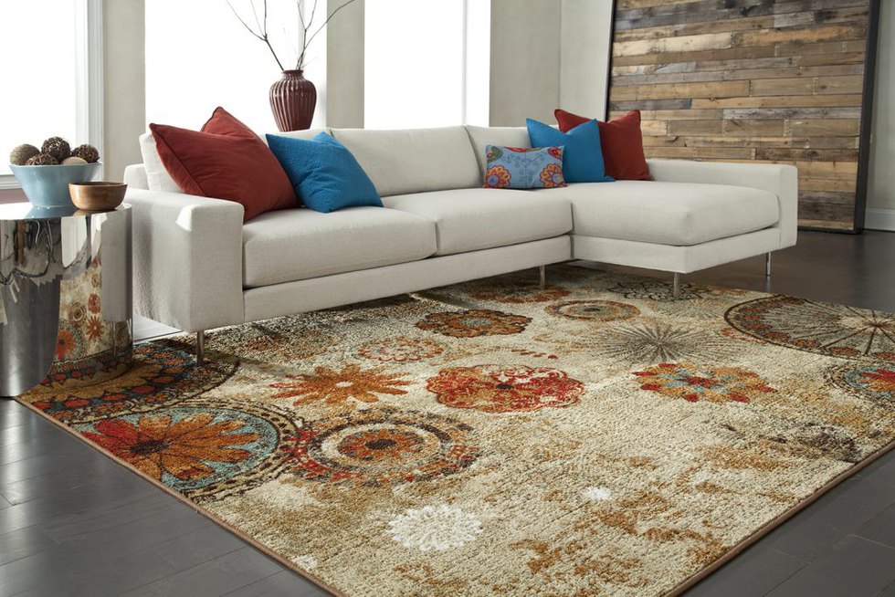 Mohawk Home | Caravan Medallion Area Rug