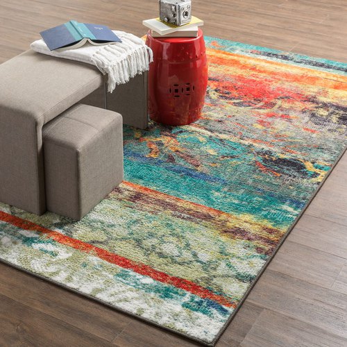 Mohawk Home | Eroded Color Modern Area Rug