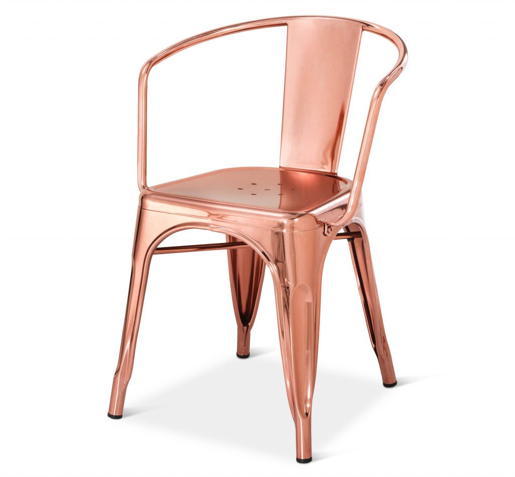 Rose Gold Accent chair