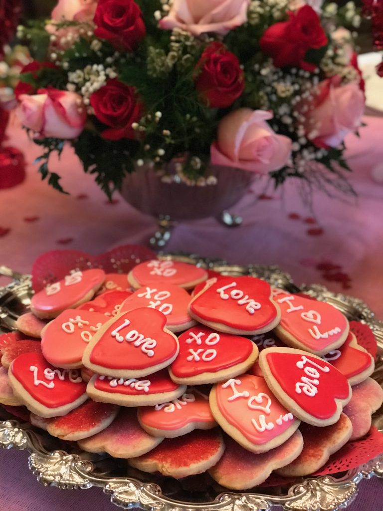 Heart Shaped Valentine Cookies