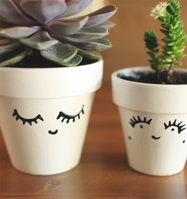 3 Easy and Fun DIY Painted Flower Pot Projects