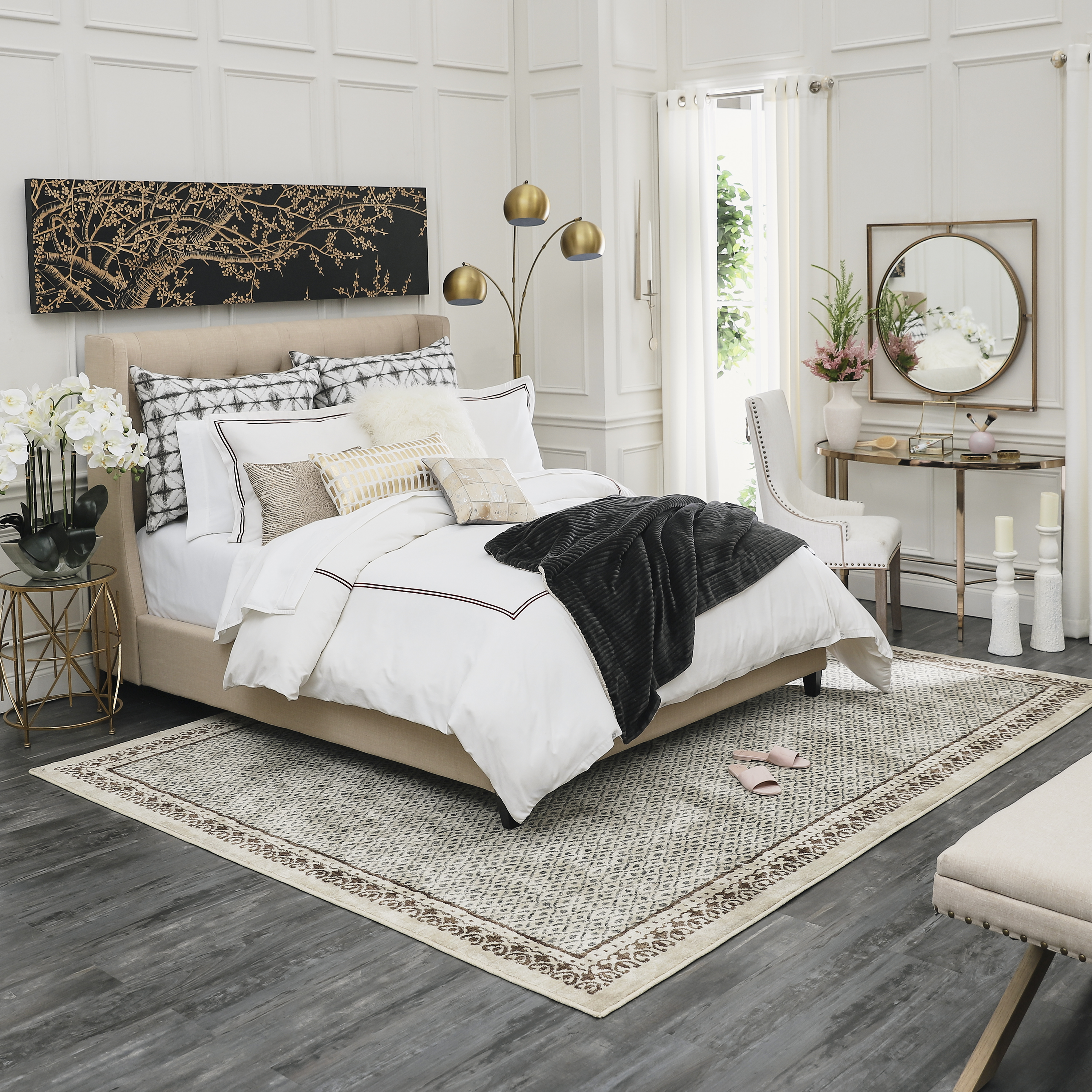 Rug Placement For King Size Bed - Rug Images For You