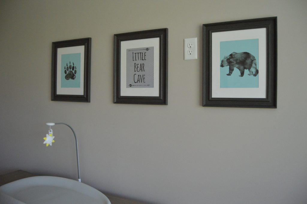 Baby boy nursery makeover