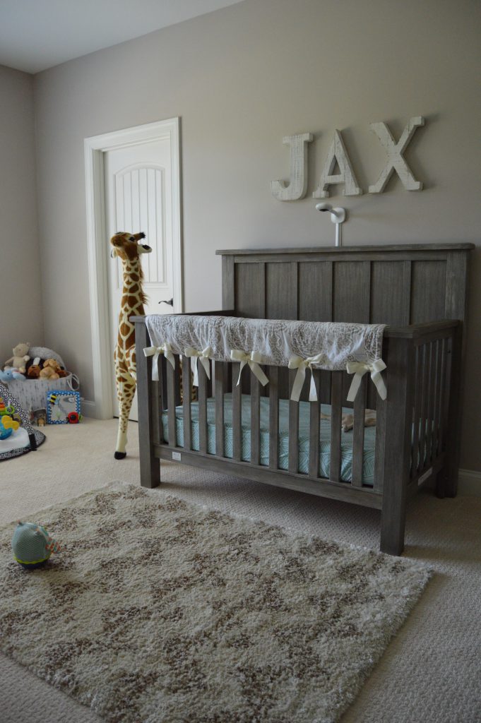 Baby boy nursery makeover