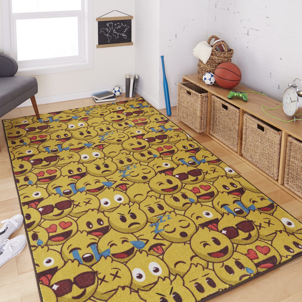 Mohawk Home Prismatic Emoji Play Area Rug