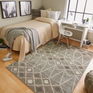 Mohawk Home Avon Park printed area rug in Gray