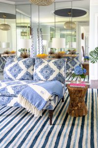 summer coastal cool interior design with Mohawk Home