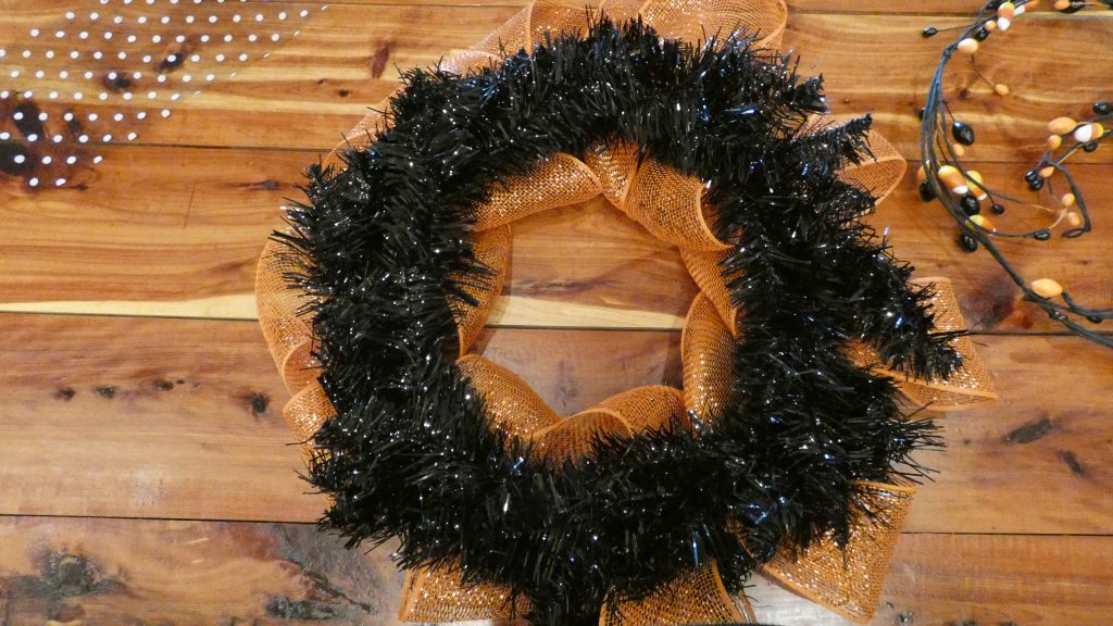 DIY Halloween Wreath from Mohawk Homescapes