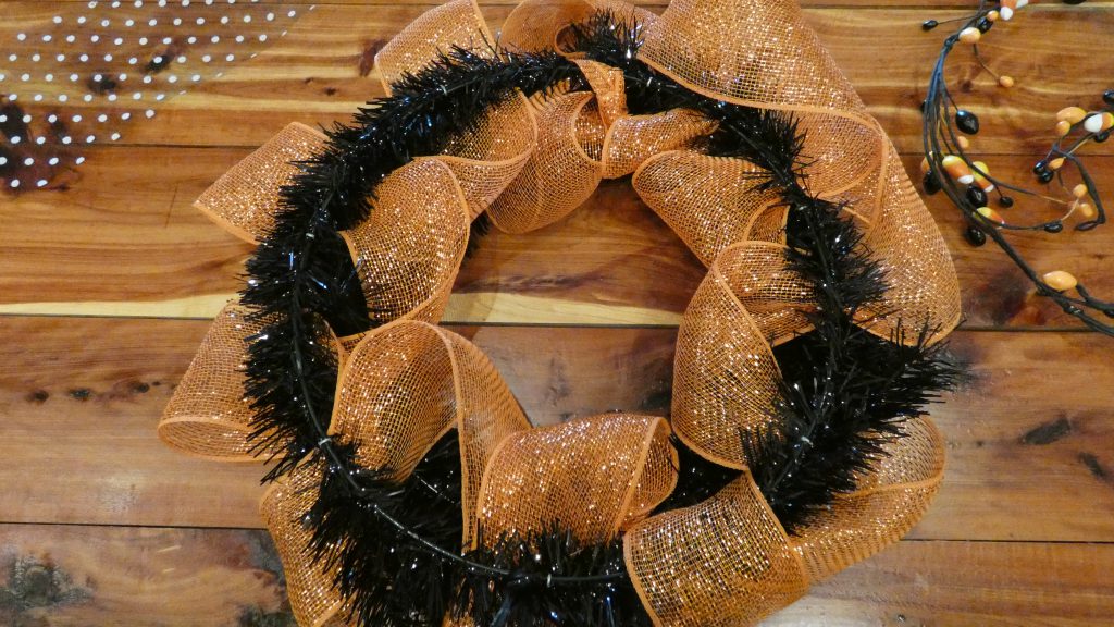 DIY Halloween Wreath from Mohawk Homescapes