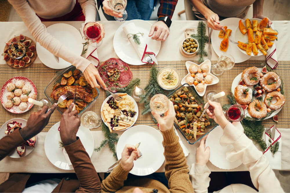 Holiday entertaining includes a giant feast!